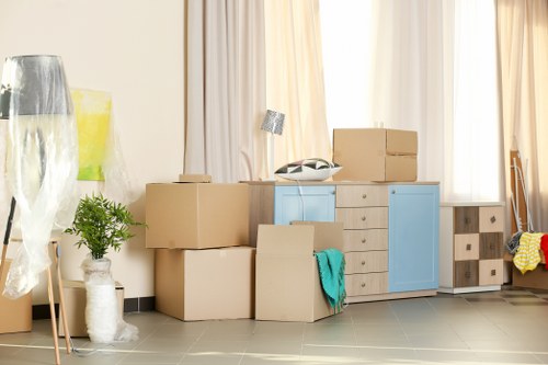 Furniture collection service for a Forest Gate home with bulky items ready for removal