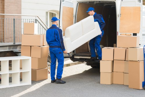 Office removal team planning a business move in Forest Gate
