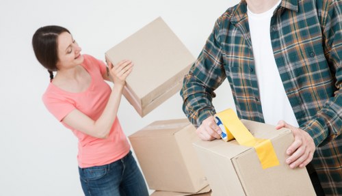 Local movers handling a residential move in Forest Gate