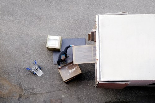 Moving team navigating office access and parking in Forest Gate