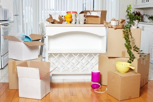Unpacking essentials in a new Forest Gate home