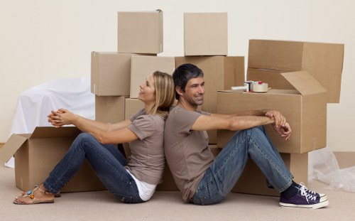 Man with van helping with a local move in Forest Gate