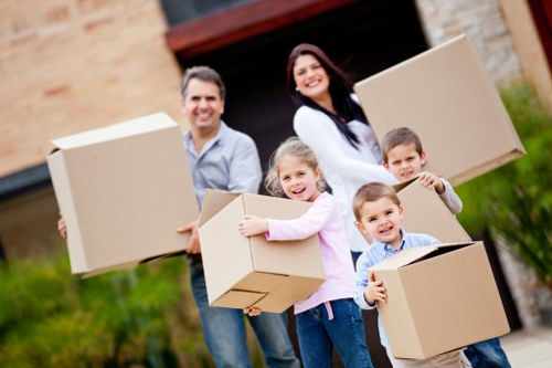 Local van transport service for household items in East London