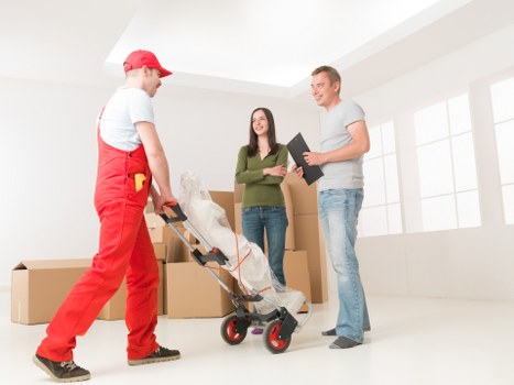 Risk-aware moving process in Forest Gate with careful handling of furniture