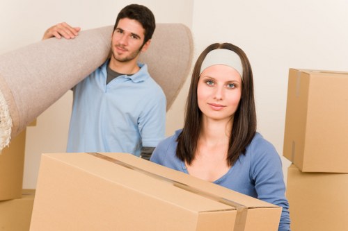 Transport vehicle for flat and house removals in Forest Gate