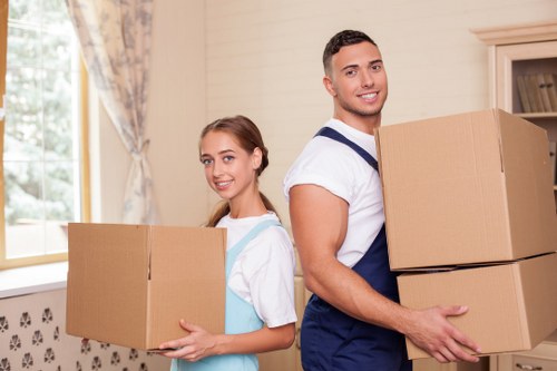 Waste regulations and prohibited items in a moving service