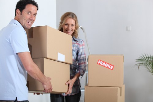 Commercial office relocation support in East London