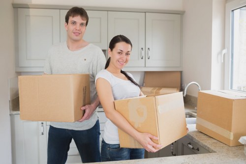 Commercial removals equipment and office furniture for a Forest Gate relocation